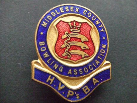 Bowling Association Middlesex County H.V.P' B.A